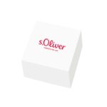 s.Oliver Armbanduhr Damen Quarzuhr Analog, mit Silikon Armband, Silber, 3 bar Wasserdicht, Kommt in Uhren Geschenk Box