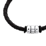 s.Oliver Kette mit Anhänger, Armband Edelstahl Jungen Kinder Halsschmuck, Armschmuck, Kreuz, Kommt in Schmuck Geschenk Box