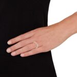 s.Oliver Damen-Ring 925 Silber teilvergoldet Zirkonia weiß Gr. 52 (16.6) – 2018616